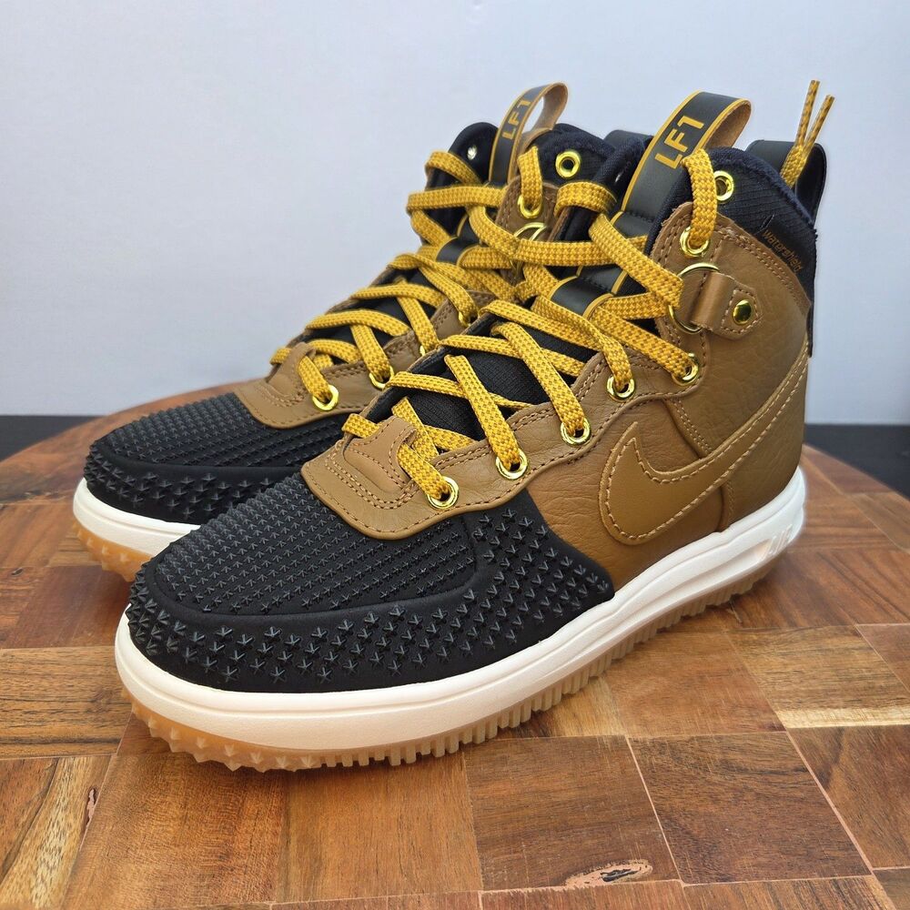 Nike Lunar Force 1 High Duckboot Ale Brown Black 2024 805899-202 Men's Sz 6